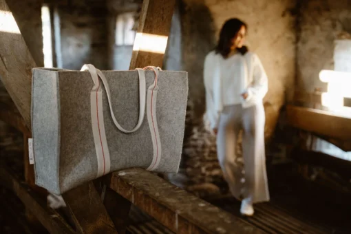 The Wool Bag - Forest Green - Image 6